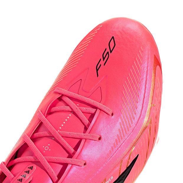 F50 HYPERFAST ELITE FG　ソーラーターボ×コアブラック　【adidas|アディダス】サッカースパイクjr5386_4