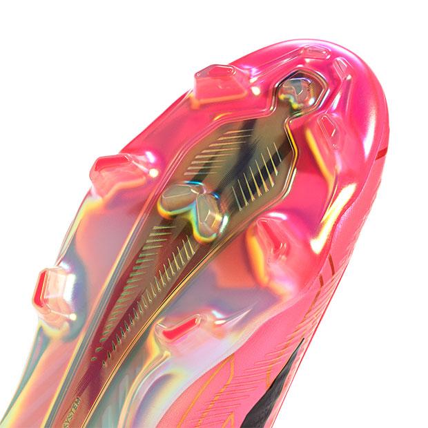 F50 HYPERFAST ELITE FG　ソーラーターボ×コアブラック　【adidas|アディダス】サッカースパイクjr5386_5