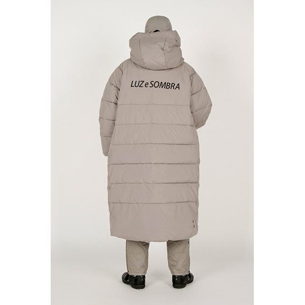 ルースイソンブラ　ベンチコート　グレー　Lサイズ ルースイソンブラ（LUZ e SOMBRA） TWM ライトテックベンチコート