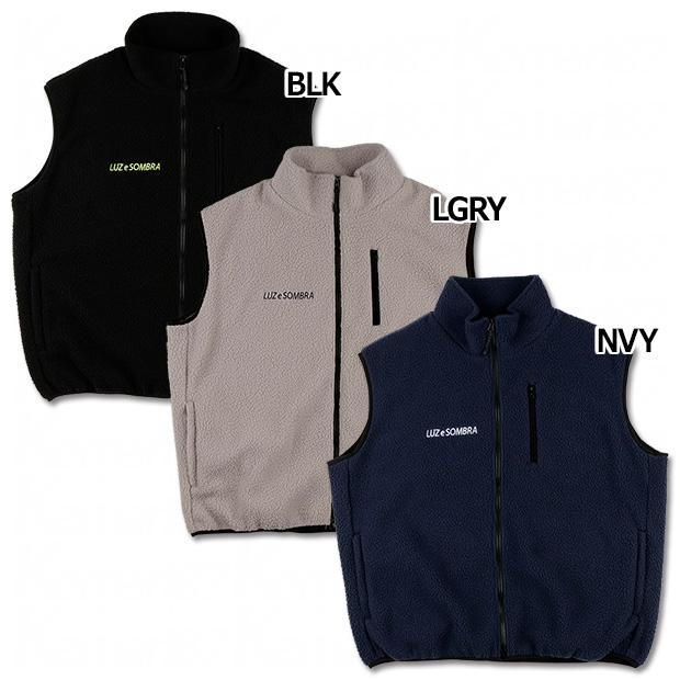ルースイソンブラ（LUZ e SOMBRA） TWM ボアフリースベスト 【LUZ e