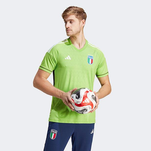 adidas（アディダス） イタリア代表 2023 ホーム GK 半袖レプリカ