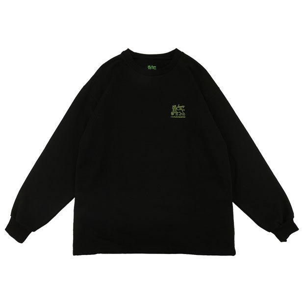 GIONO ONE クルースウェットトップ ブラック 【LUZ e SOMBRA|ルースイ