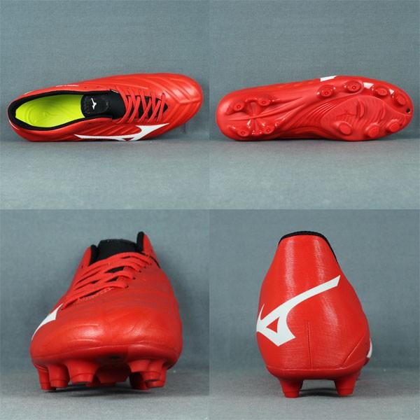 MIZUNO（ミズノ） サッカースパイク レビュラ 2 V3 レッド×ホワイト