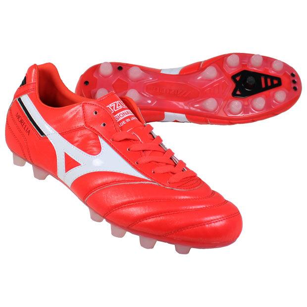 モレリア 2 Japan レッド ホワイト Mizuno ミズノ サッカースパイクp1ga0160 P1ga0160 Kemarifast Y ショッピング店 通販 Yahoo ショッピング