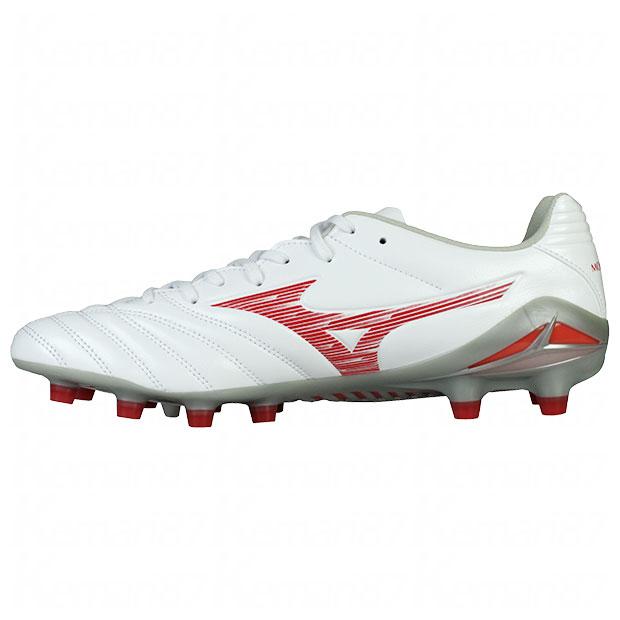 モナルシーダ NEO 3 PRO　ホワイト×レッド　【MIZUNO|ミズノ】サッカースパイクp1ga242260_2