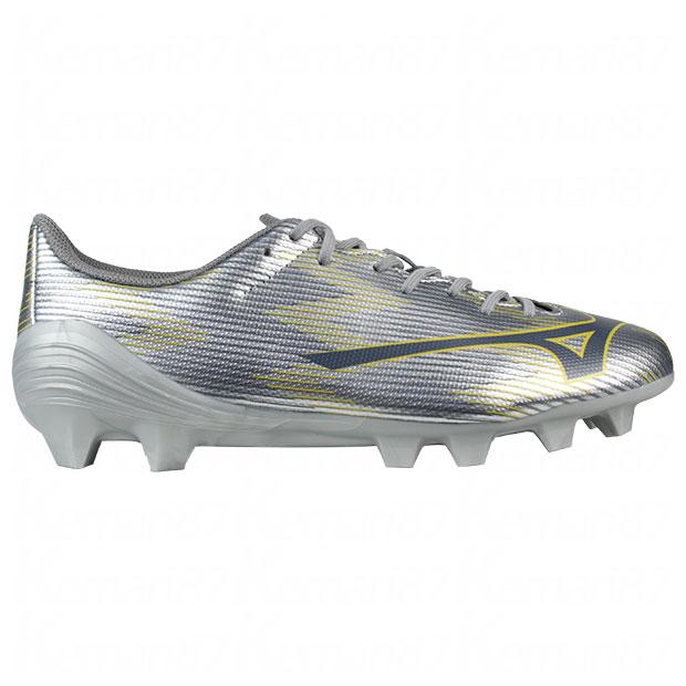 MIZUNO Alpha JAPAN サッカースパイク シルバー MIZUNO（ミズノ） ミズノアルファ 2 SELECT ギャラクシーシルバー
