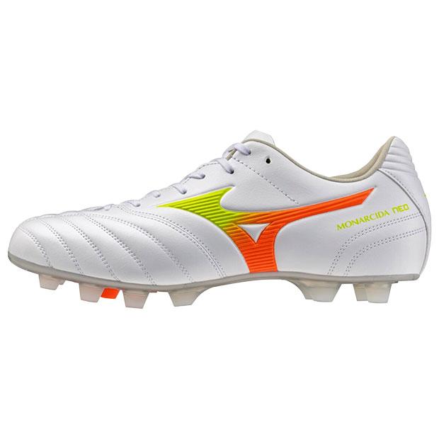 廃盤 モナルシーダNEO3 JAPAN Ltd 26.0 モレリア 希少 MIZUNO（ミズノ） モナルシーダ NEO 3 WIDE PRO ホワイト×イエロー