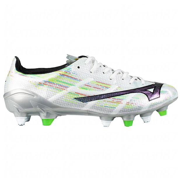 MIZUNO 爆買!! ミズノアルファ 2 JAPAN MIX ホワイト×シルバー