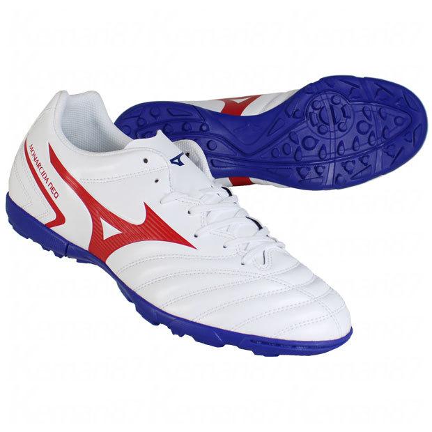 Mizuno Neo サッカーシューズ ホワイト/レッド MIZUNO（ミズノ） モナルシーダ NEO 2 SELECT AS ホワイト×レッド