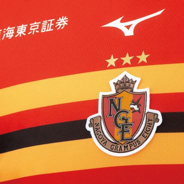 MIZUNO - 名古屋グランパス 2019 オーセンティックユニフォーム MIZUNO 名古屋グランパス 2019 ホーム 半袖オーセンティック