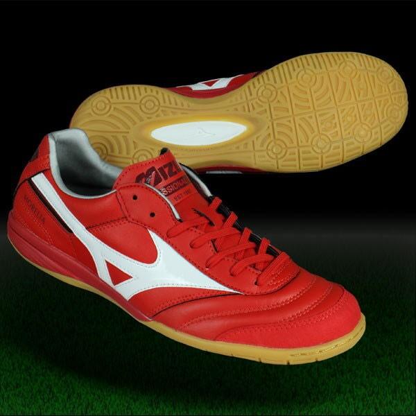 MIZUNO（ミズノ） モレリア IN レッド×ホワイト 【MIZUNO|ミズノ