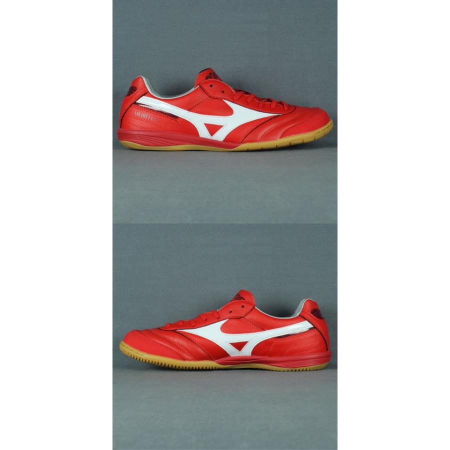 MIZUNO モレリア IN レッド×ホワイト 【MIZUNO|ミズノ MIZUNO モレリア IN レッド×ホワイト 【MIZUNO|ミズノ