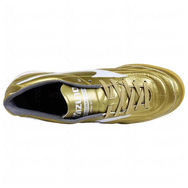 【限定品】フットサル￼シューズミズノMoreliaUL Japan inゴールド MIZUNO（ミズノ） モレリア UL JAPAN IN ゴールド 【MIZUNO|ミズノ