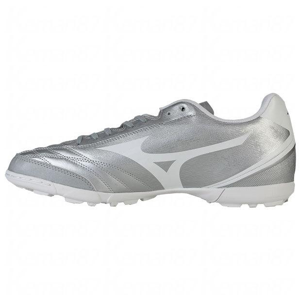 モナルシーダ NEO SALA SELECT TF シルバー×ホワイト 【MIZUNO|ミズノ】サッカーフットサルトレーニングシューズq1gb2122|kemarifast|03