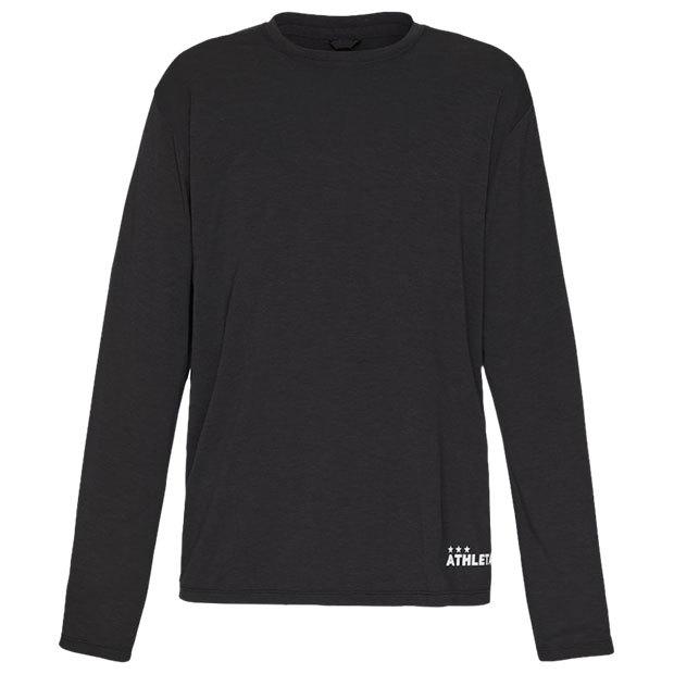 ATHLETA O-rei Mサイズ 上下セットブラック系 長袖 ATHLETA（アスレタ） O-Rei ウールベースレイヤー ロンT 【ATHLETA
