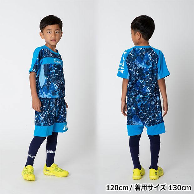 ATHLETA - ATHLETA サッカーユニフォームセット上2〜13 4000円値下げ ATHLETA アスレタ 2024年 ジュニア Summer Set (Jr. 合宿セット