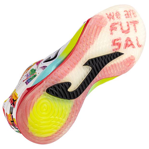 L*）様 Joma TOP-FLEX PLUSフットサルシューズ マルチカラー Joma（ホマ） トップフレックス プラス IN マルチカラー 【JOMA|ホマ