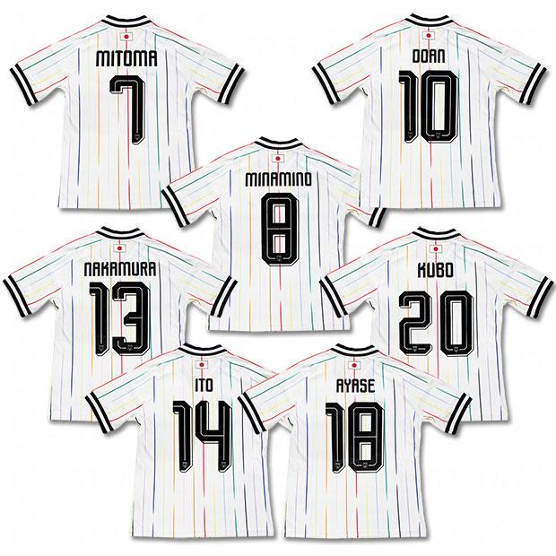 adidas（アディダス） 爆買!! 背番号マーク入り キッズ サッカー日本