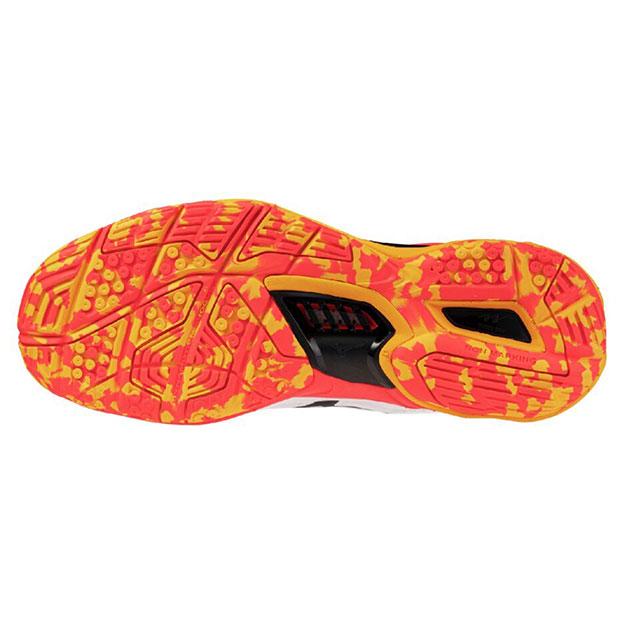 MIZUNO（ミズノ） ウエーブ ステルス 6 ホワイト×ブラック 【MIZUNO