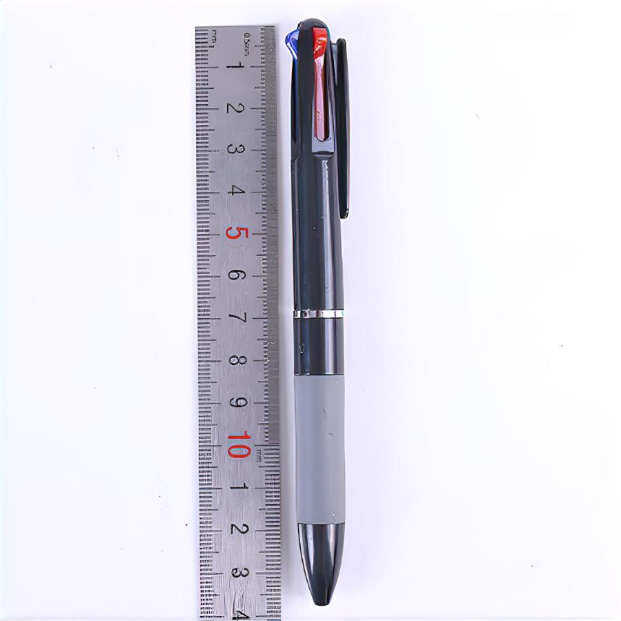 ボールペン 7本セット 油性 ペン 1.0mm 1色 3色 4色 黒 赤 青 緑 本体 クリップ式 ノック式 なめらか 細字 セット 一色 文房具 ブラック レッド ブルー グリーン｜kemuri-yshop｜12