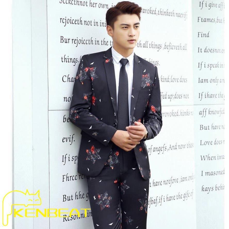 花柄 タキシードスーツ 欲しいの 2点セットスーツ メンズスーツ ストライプ 1つボタンスーツ 結婚式 春秋冬 成人式 就職活 ビジネスフォーマルスーツ父の日 卒業式 二次会