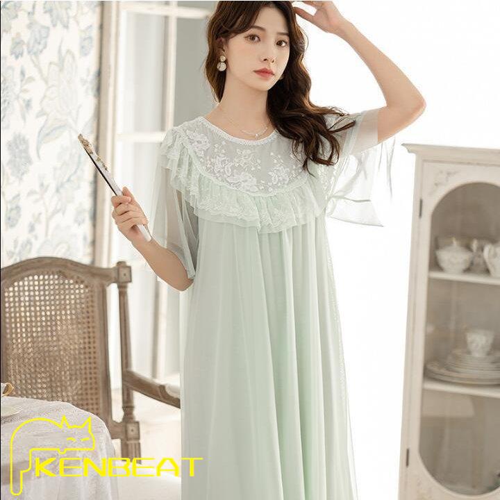 22新作 ワンピースパジャマ レディース ルームウェア 女性 部屋着 寝間着 きれいめ 韓国風 可愛い 婦人パジャマ送料無料 Karolinemedeiros Com Br