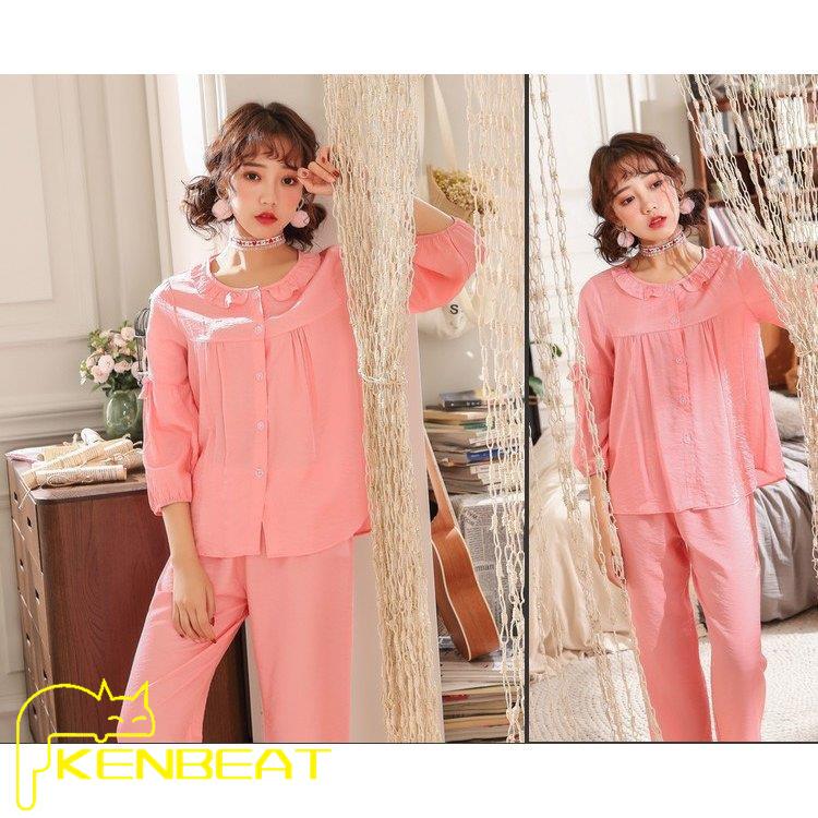 パジャマ ルームウェア 部屋着 レディースパジャマ 上下セット 春夏 長袖パジャマ ネグリジェ カジュアル セットアップ 可愛い 韓国風 母の日 ギフト 寝間着 お年玉セール特価