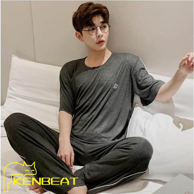 メンズパジャマ 2点セット 半袖tシャツ ロングパンツ プレゼント パジャマ ナイトウェア ルーム