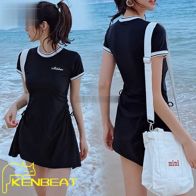 水着 レディース 体型カバー 水着ワンピース型 セパレート水着 半袖 Uv ショットパンツ オシャレ韓国風 可愛いスイムウェア ママ水着 学生 温泉 人気no 1