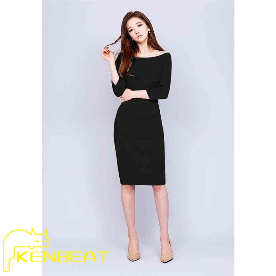 国内在庫 無地 九分袖 タイトワンピ タイト ワンピース レディース ニットワンピース ニット 冬送料無料 秋 カットソー チュニック オフィス 通勤 膝丈 Tシャツ カラー キャメル Www Sustentec Com Br