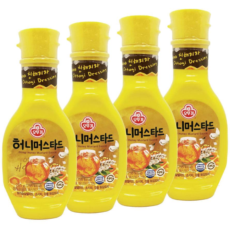 オットギ ハニーマスタードソース 265g 4本 Ottogi SSB honeymustardsauce2650004健美