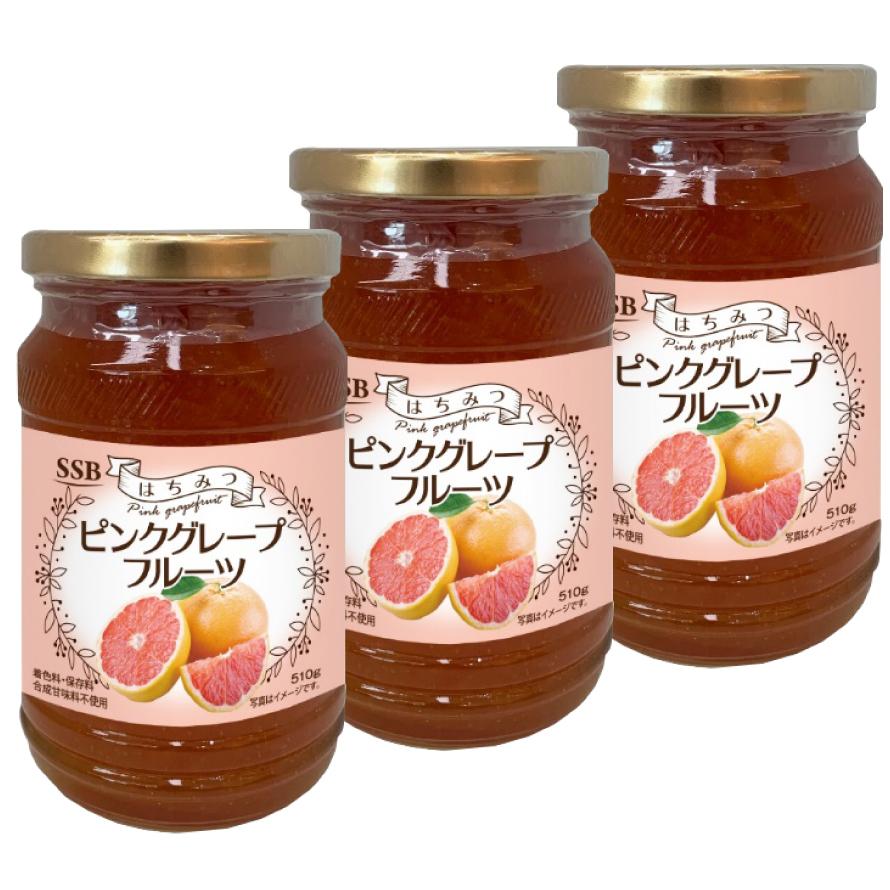 Ssb はちみつ ピンクグレープフルーツ 510g 3本 お茶 Pink Grapefruit510 0003 健美choice健美price 通販 Yahoo ショッピング