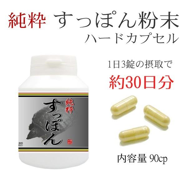 スタミナ&アミノ酸補給 純粋 天然すっぽん100％ すっぽんカプセル 90