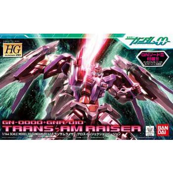 (HG)1/144 (042)トランザムライザーグロスインジェクションVer. 新品  (再販) ガンプラ 機動戦士ガンダム00(ダブルオー) プラモデル｜kenbill