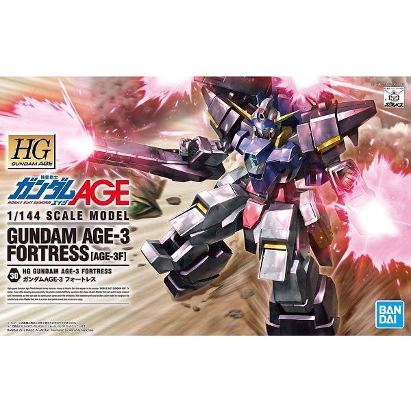 Hg 1 144 30 Age 3f ガンダムage 3 プラモデル フォートレス ガンプラ 美品 ガンダムage 再販 新品