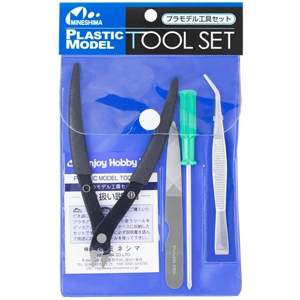 プラスチックモデル用工具セット A-4 新品ミネシマ クラフトツール