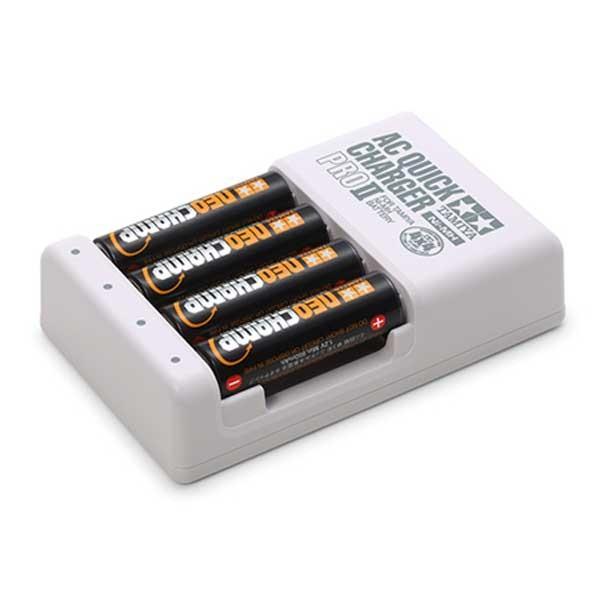 バッテリー amp; 充電器シリーズ No.116 単3形ニッケル水素充電池ネオチャンプ 新品ミニ四駆 4本 と急速充電器II 商品 改造 グレードアップパーツ 卓越