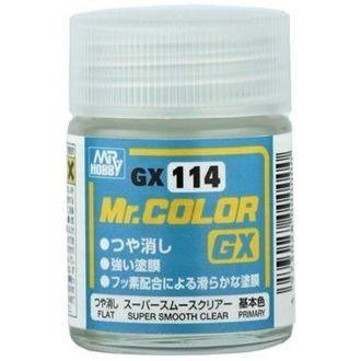 GX114 スーパースムースクリアー つや消し 新品塗料   GSIクレオス GXカラー｜kenbill