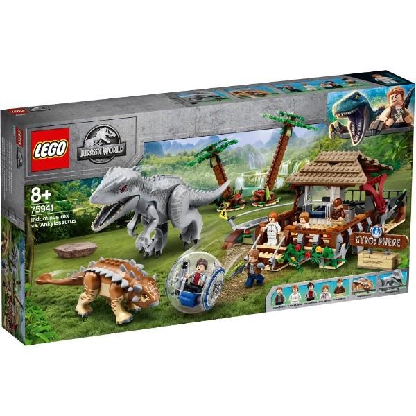 驚きの値段 インドミナス レックス Vs アンキロサウルス 新品レゴ ジュラシックワールド Lego 知育玩具 最適な材料 Cepici Gouv Ci