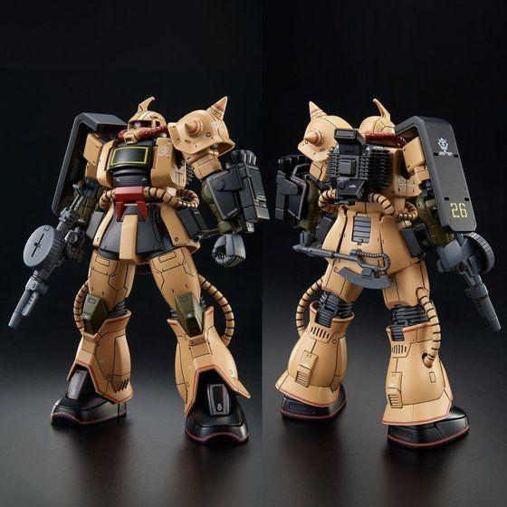ガンプラ ジャンク プラモデル 1/144 HG ザク・デザートタイプ ダブル