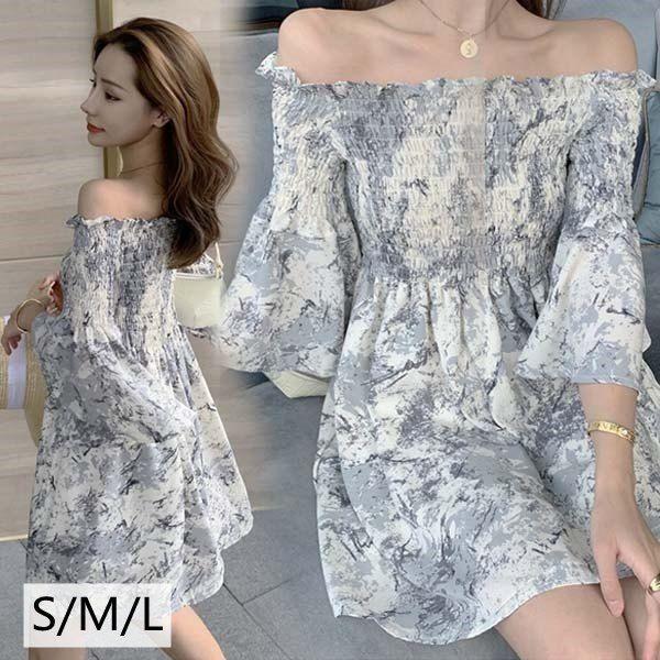 堅実な究極の レディース ワンピース ハワイ 沖縄 ミニ丈 ショート丈 オフショルダ オフショルダー 肩出し リゾートワンピース きれいめ ビ セクシー 背中開き ボヘミア風 夏 長袖 Color グレー Www Oroagri Eu