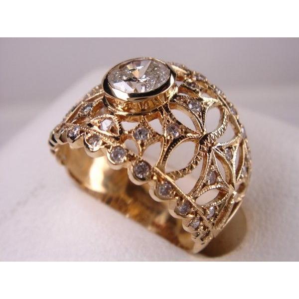 18金 ダイヤリング 0．63ct : KenBrand - 通販 - Yahoo