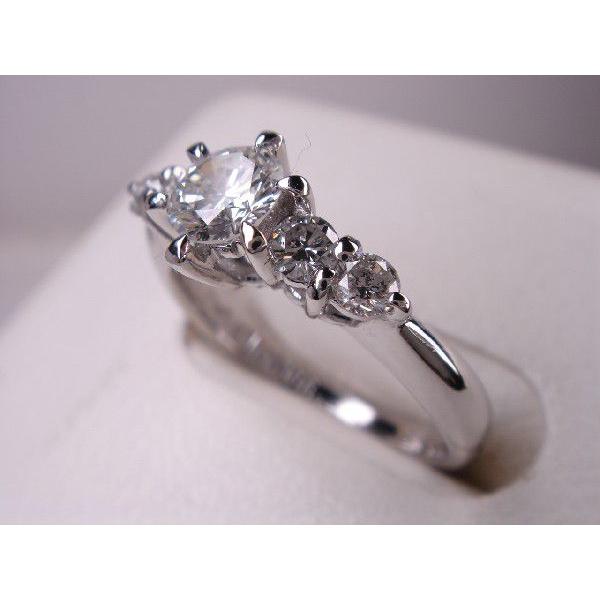 プラチナ　ダイヤモンドリング　婚約指輪　ブライダルリング　結婚指輪　０．316ｃｔ｜kenbrand｜02