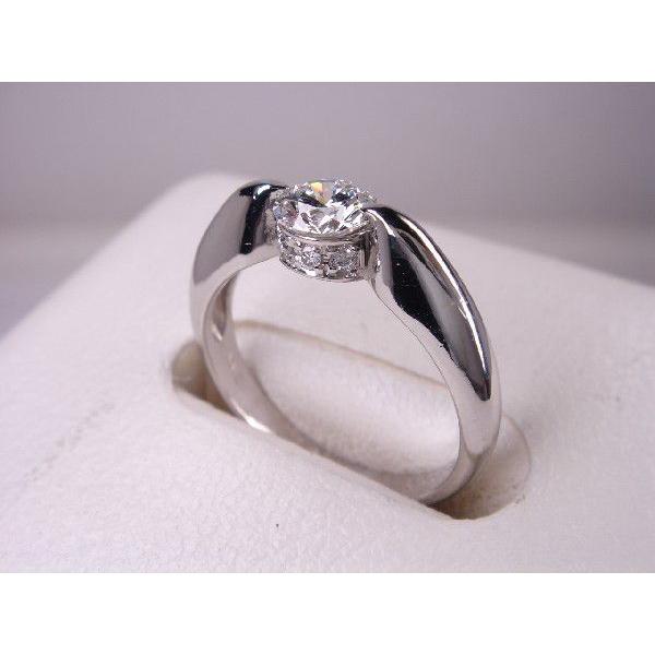 プラチナ　ダイヤモンドリング　婚約指輪　ブライダルリング　結婚指輪　０．443ｃｔ｜kenbrand｜02