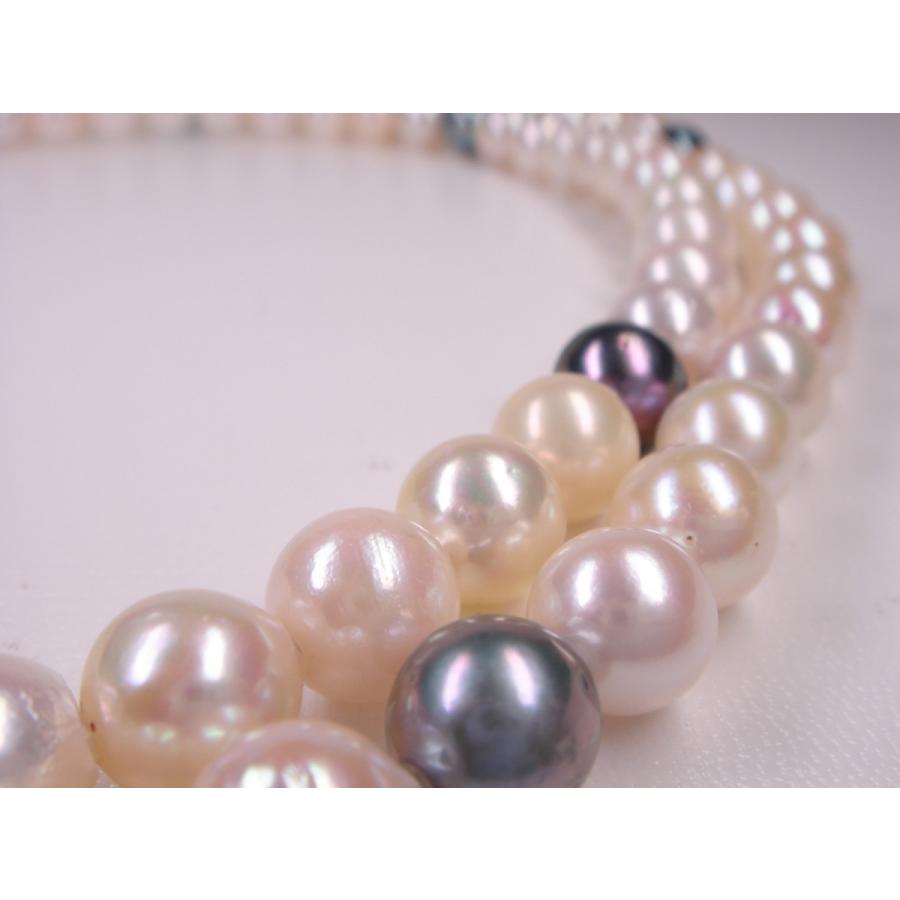 あこやマルチカラーパールロングネックレス : KenBrand - 通販 あこやマルチカラーパールロングネックレス : KenBrand - 通販