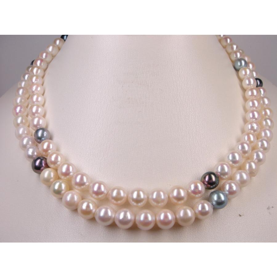 あこやマルチカラーパールロングネックレス : KenBrand - 通販 あこやマルチカラーパールロングネックレス : KenBrand - 通販