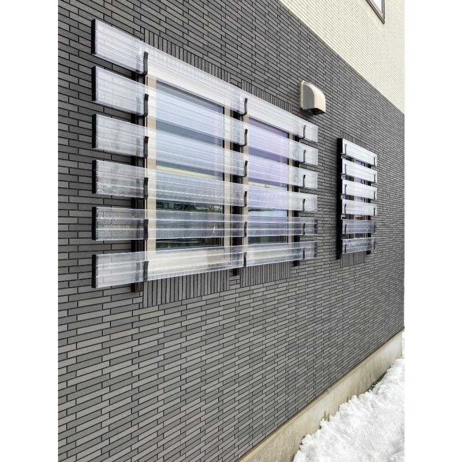 十手型金具 10段 1820mm 6尺 雪囲い 冬囲い金具 35mm幅 鉄 スチール 熊