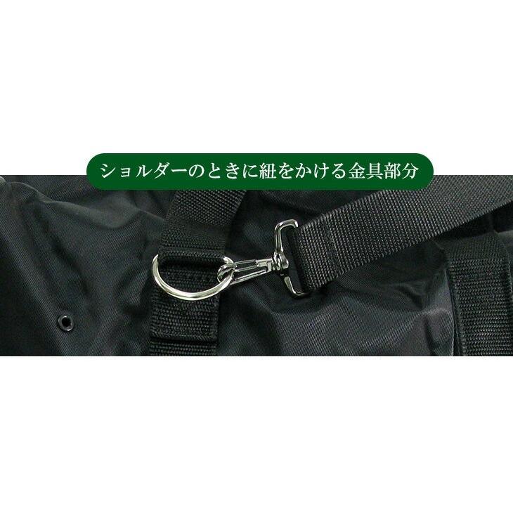 剣道 防具袋【黒／紺】ファッションナイロンボストンW 大容量 202-FA28
