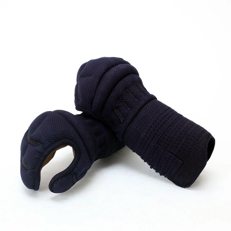 決算SALE】総織刺 クスベ毛入 筒短甲手 日本製小手 L/LLサイズ : 剣道