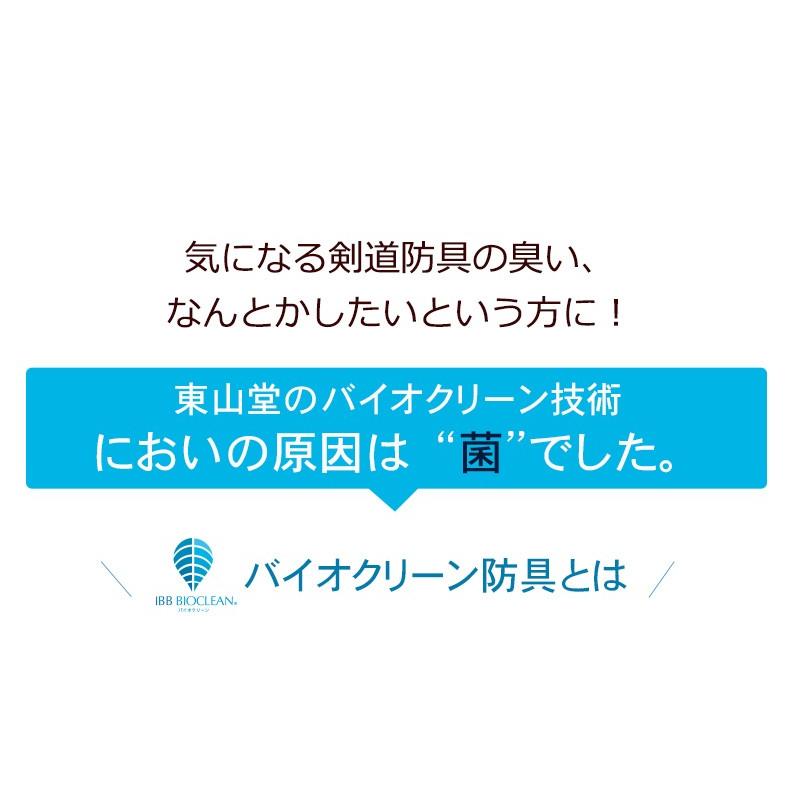 【アウトレット】送料無料 剣道防具 垂 洗える A-1α BIOCLEAN 5ミリ刺 テトニット 小学生【Sサイズ】_2